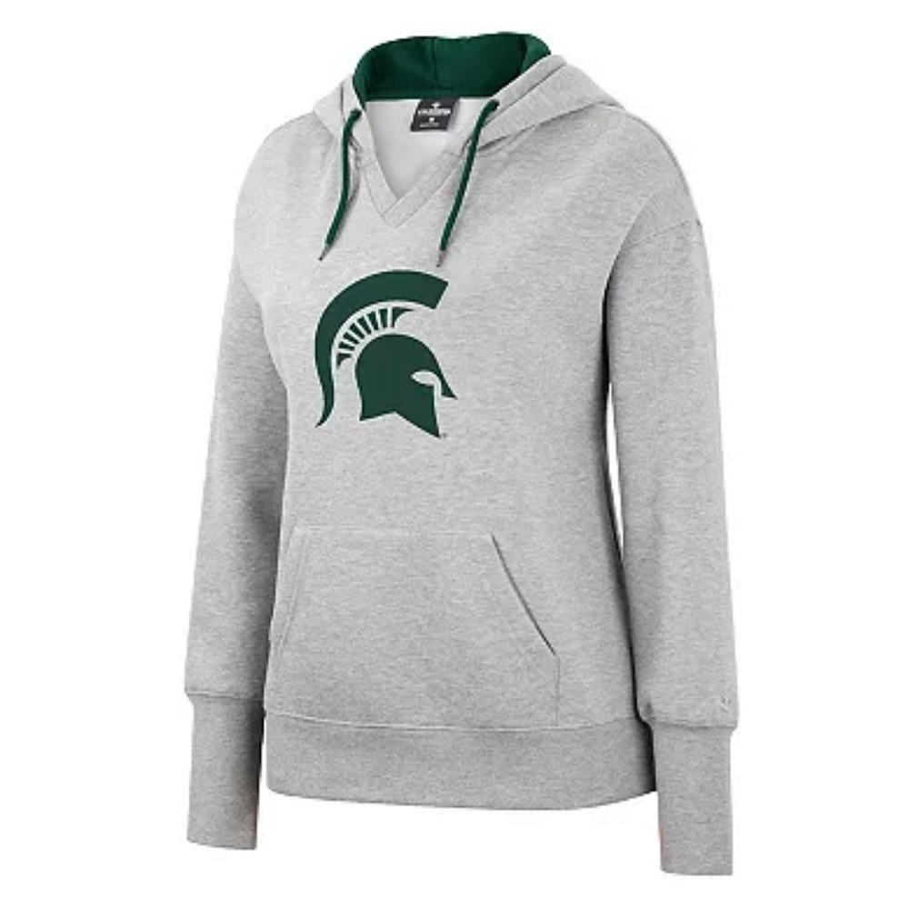 Women's Colosseum Michigan State Spartans Fleece Hoodie large